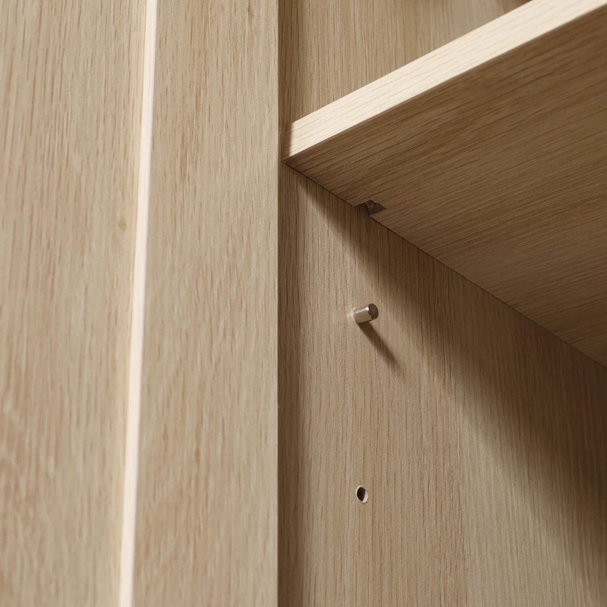 HOMCOM Kitchen Storage Cabinet with Rattan Doors and Adjustable Shelves