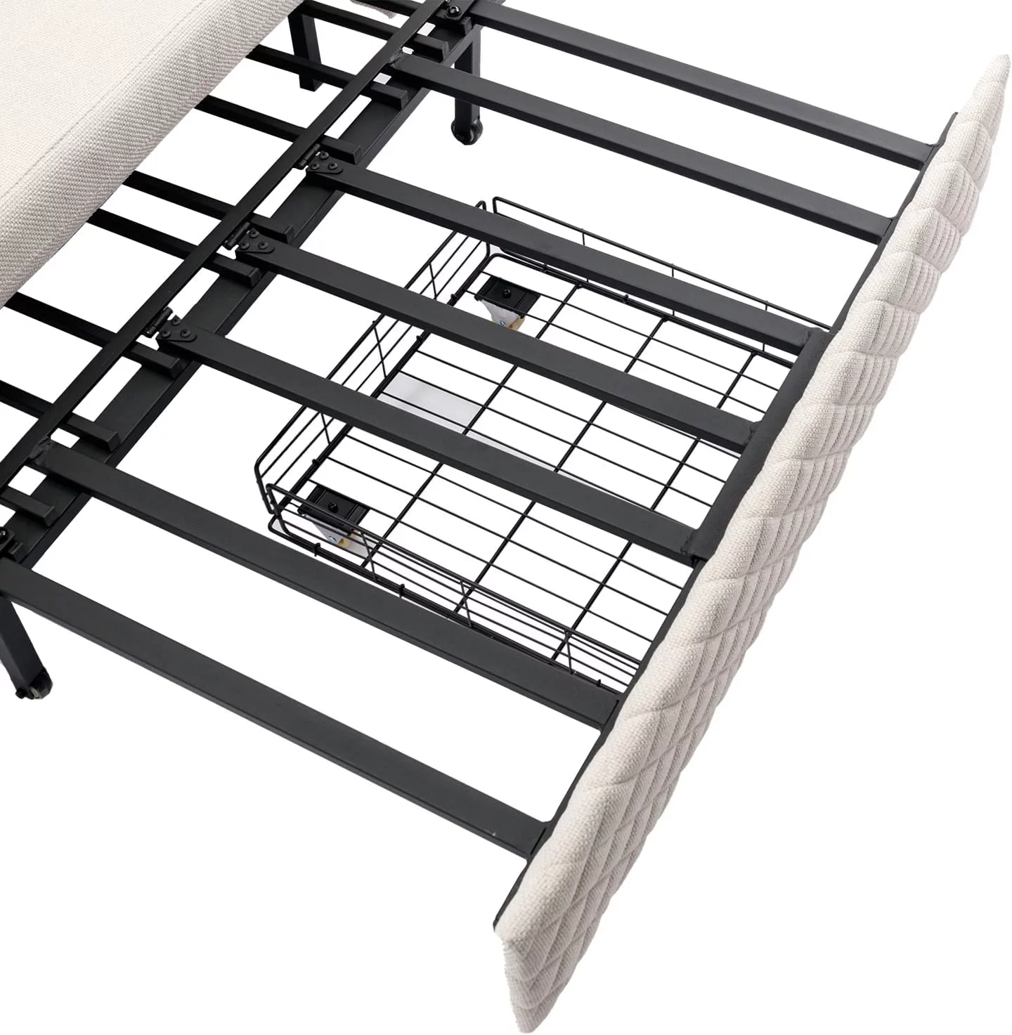 Tabaray Leather Loveseat Sleeper Sofa Bed,2 Seat Arm Chair with Side Pocket and Cushions,Mini Pull Out Couch for Bedroom,Office,Living Room,Small Space (Black Leather)