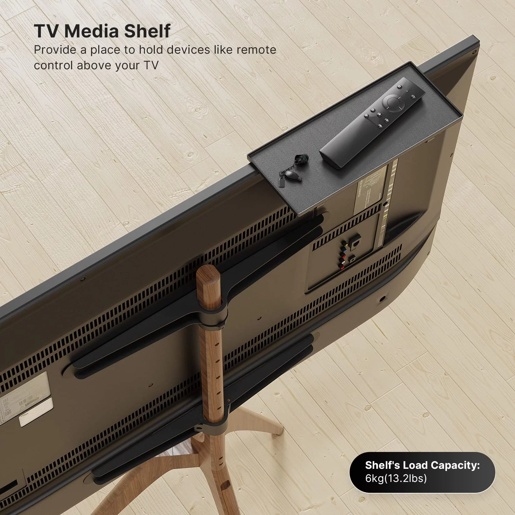 PUTORSEN Premium Wood Easel TV Stand