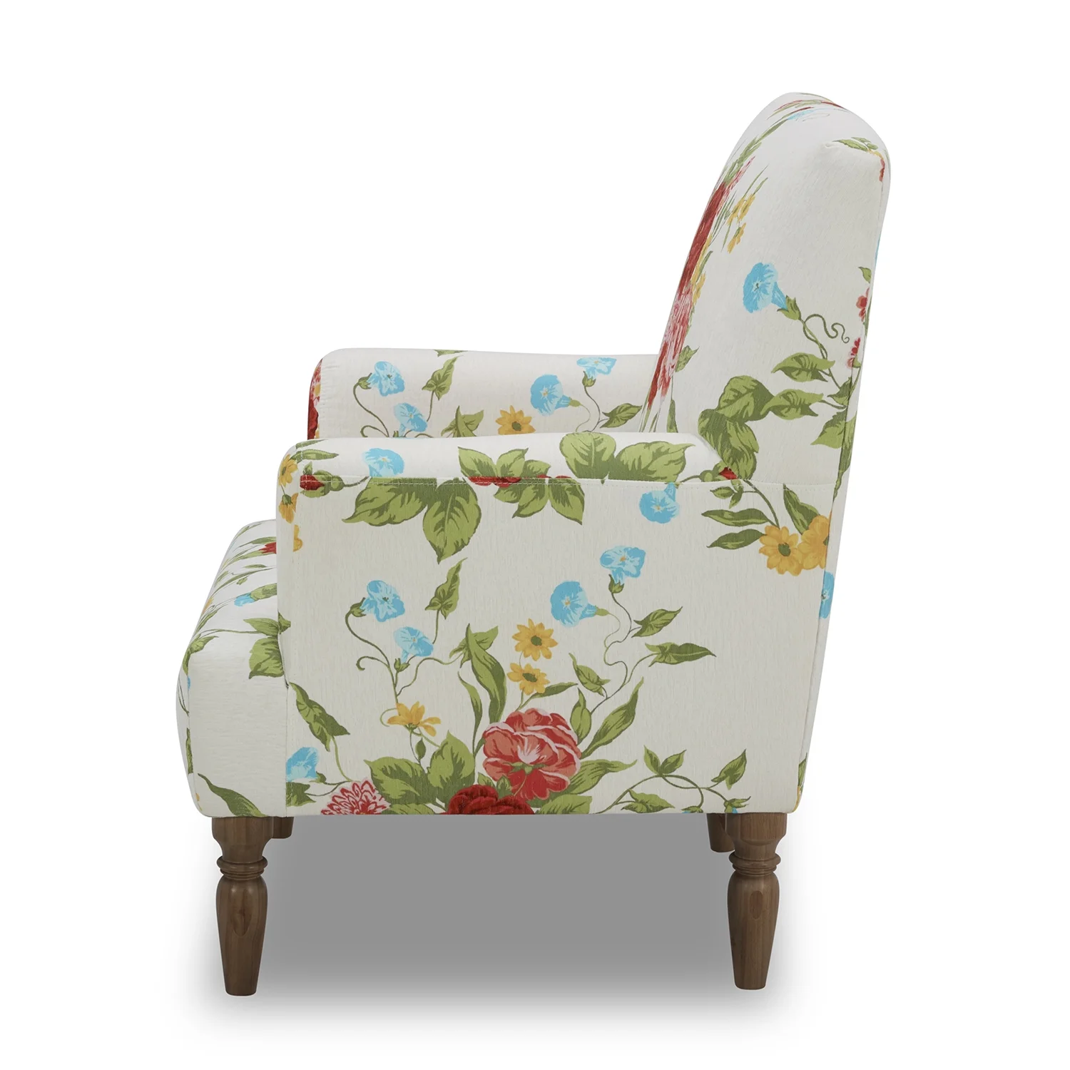 The Pioneer Woman Sweet Rose High Rolled Arm Accent Chair