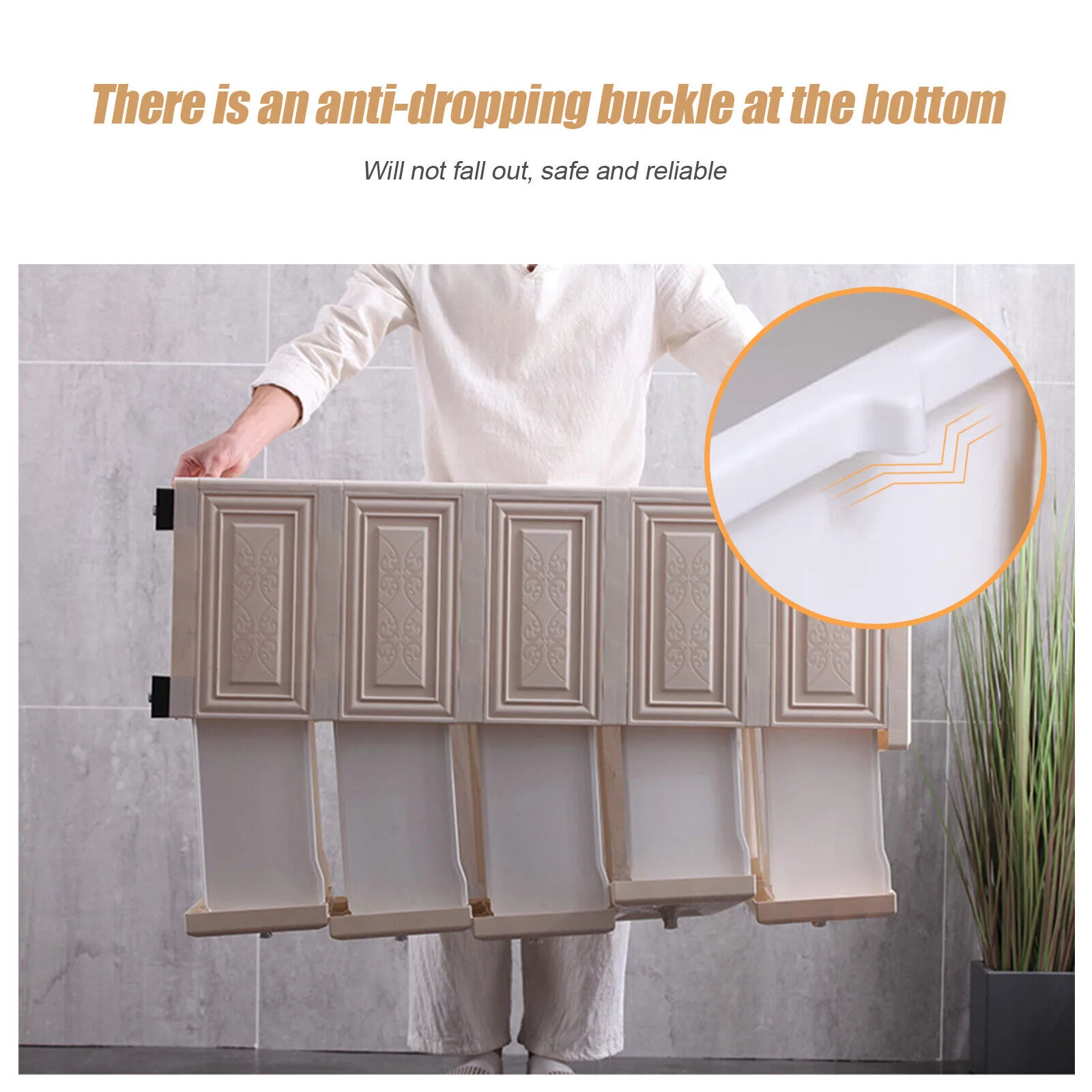 ZhdnBhnos 5 Layers Vertical Storage Cabinet 6 Drawers Plastic Clothes Dresser Tower Closet Organizer Shelf Lockable For Bedroom Living Room Office