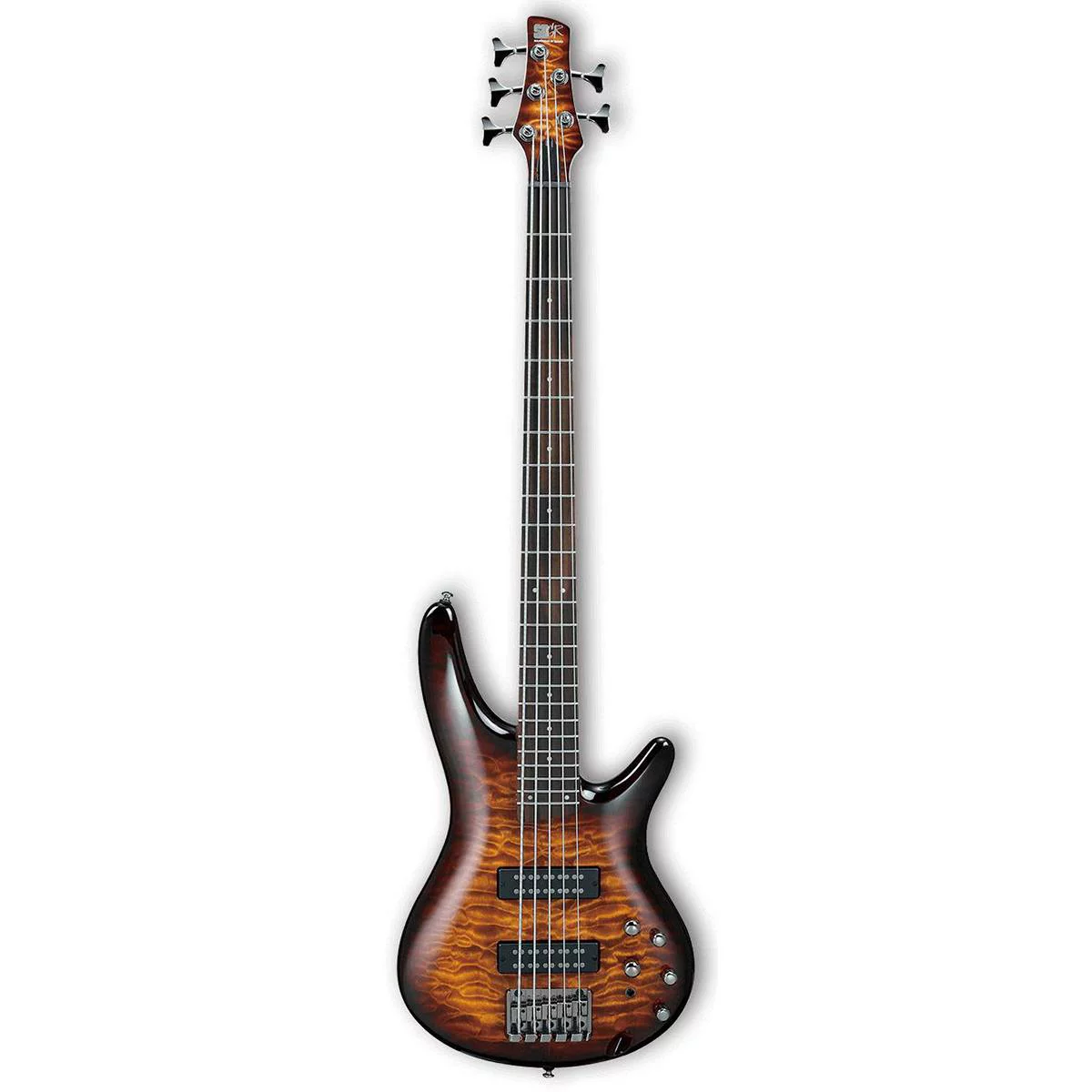 Ibanez SR405EQM 5-String Bass Guitar (Dragon Eye Burst)
