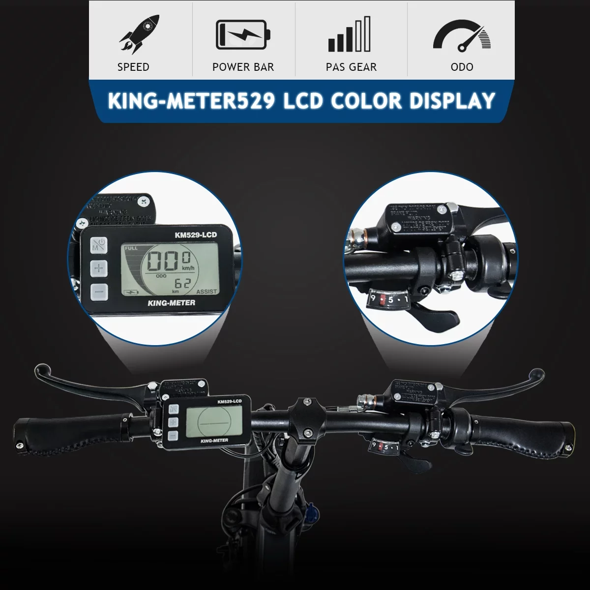 Heda 750W Folding Electric Bike, 20'' Electric Commuter Bike, Aluminum Alloy Electric Bicycle, Ebike Built-in 48V 13Ah Removable Lithium-Ion Battery, Electric Bikes for Adults