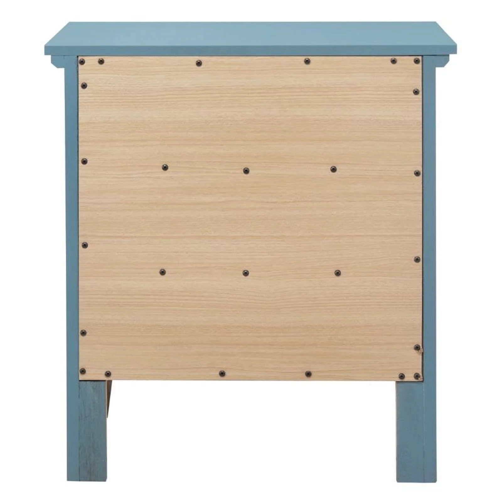 Home Square 2-Piece Set with 8-Drawer Dresser and 3-Drawer Nightstand in Teal