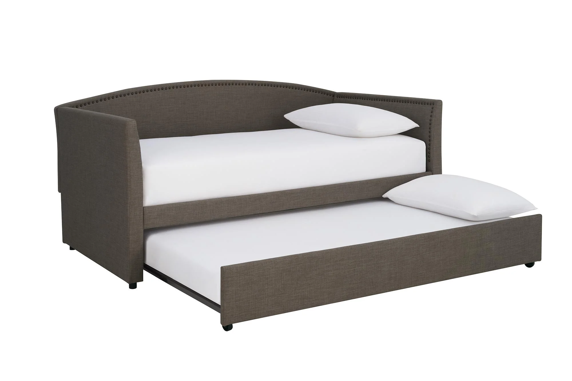 Better Homes & Gardens Grayson Daybed & Trundle, Twin Size, Gray Linen