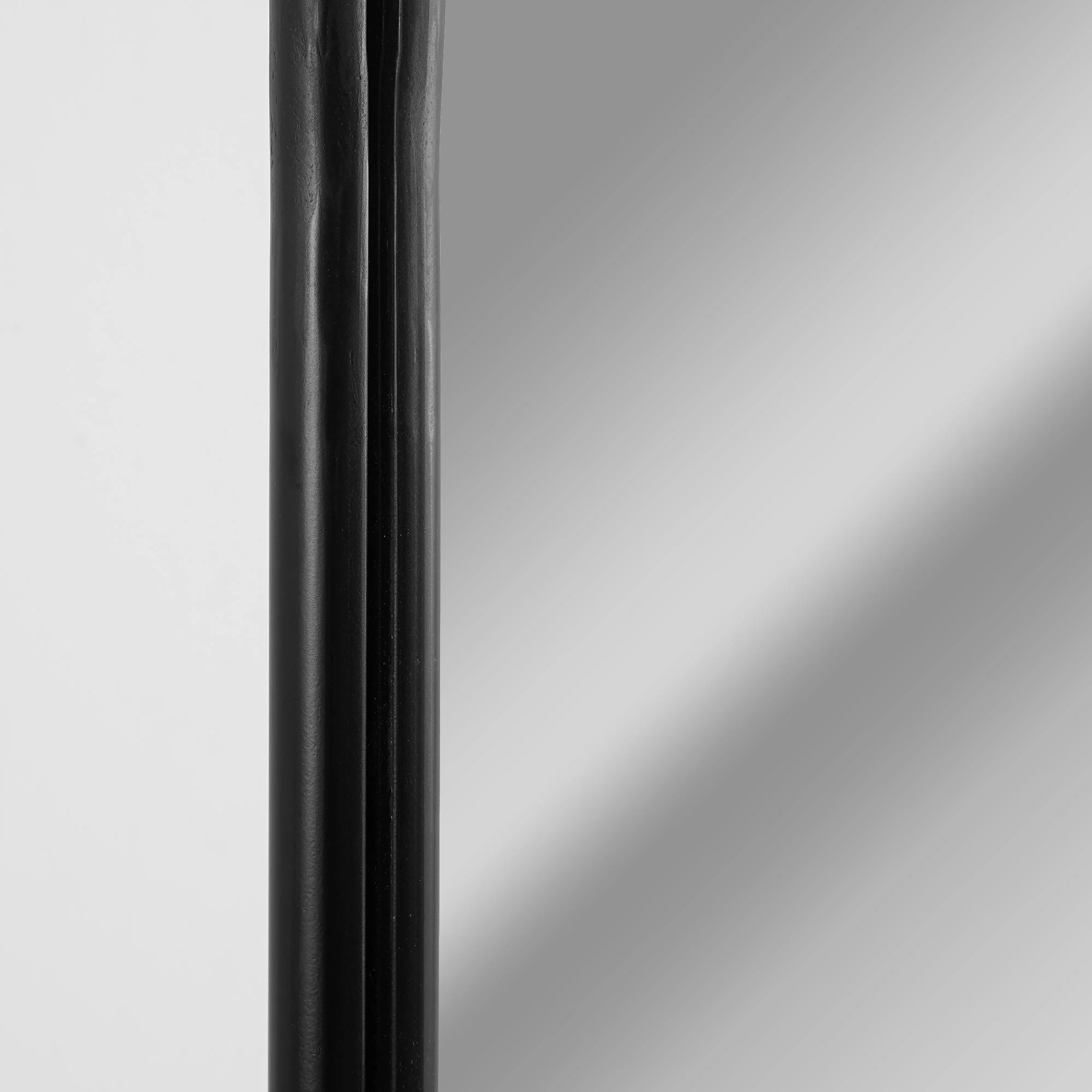 Head West Arch Black Ornate Metal Framed Accent Wall Mirror- 22