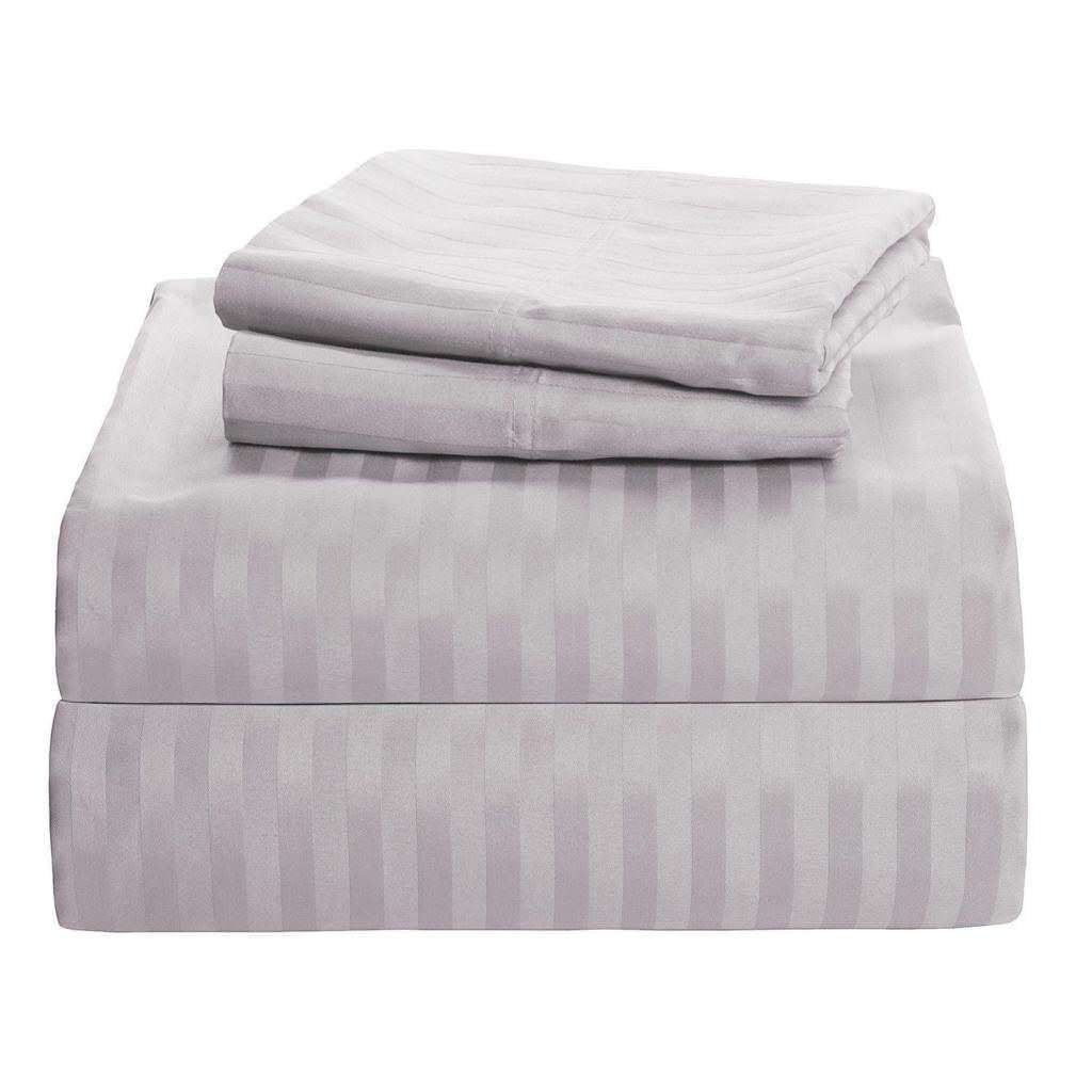 Fitted Sheet 3 PC Bedding Set - Fits Mattress Upto 12
