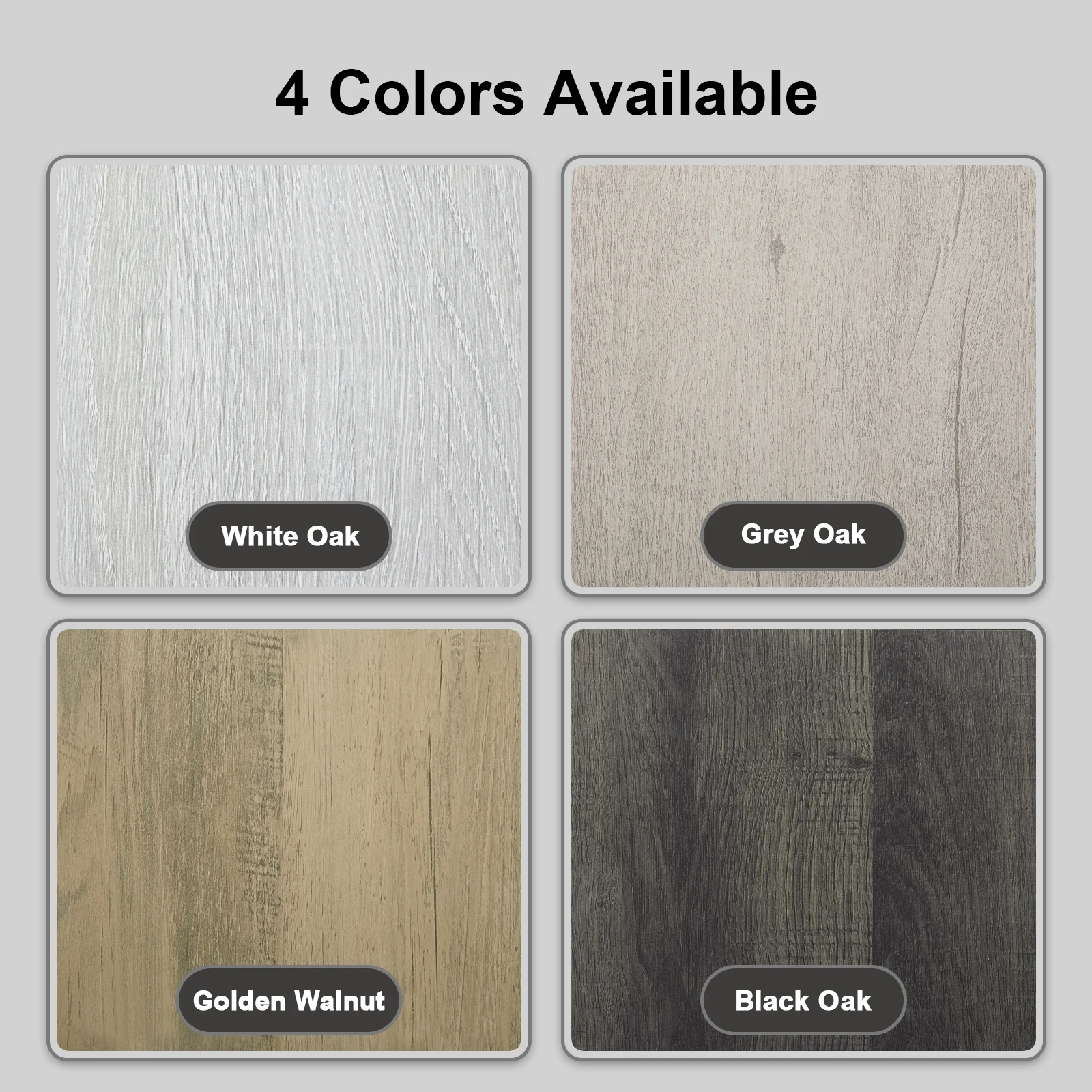 OAKHAM Set of 2 Nightstands with Charging Station and 2 Drawers - Farmhouse Bedside Tables, End Tables for Bedroom, Living Room, Sunwashed Ash Oak