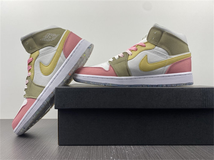 Jordan 1 Mid SE Pastel Vivid Green Grind DJ0338-100