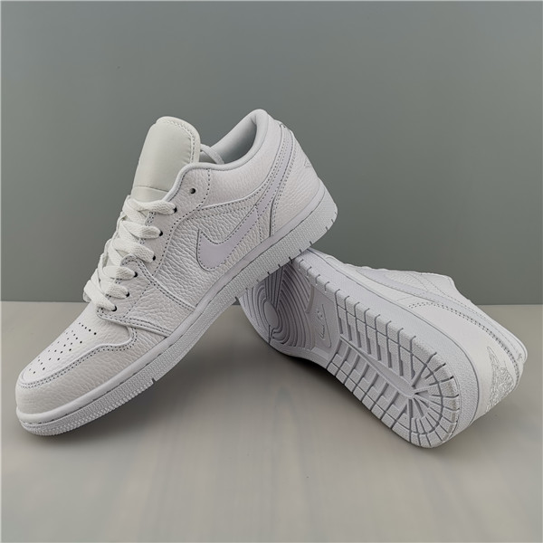 Air Jordan 1 Low Triple White 553558-112