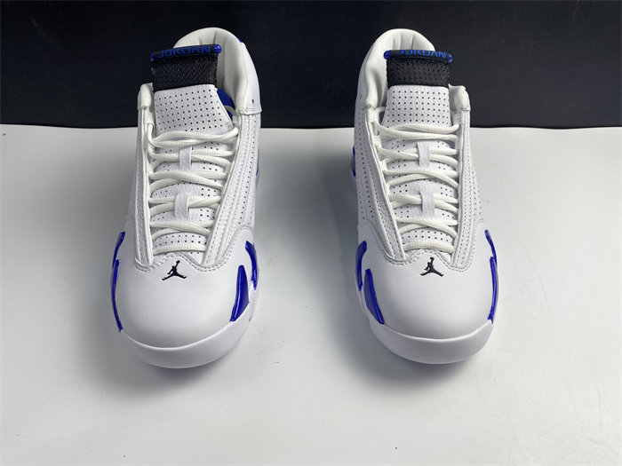 Jordan 14 Retro White Hyper Royal 487471-104