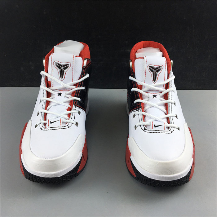 Nike Kobe 1 Protro White Black Red AQ2728-102