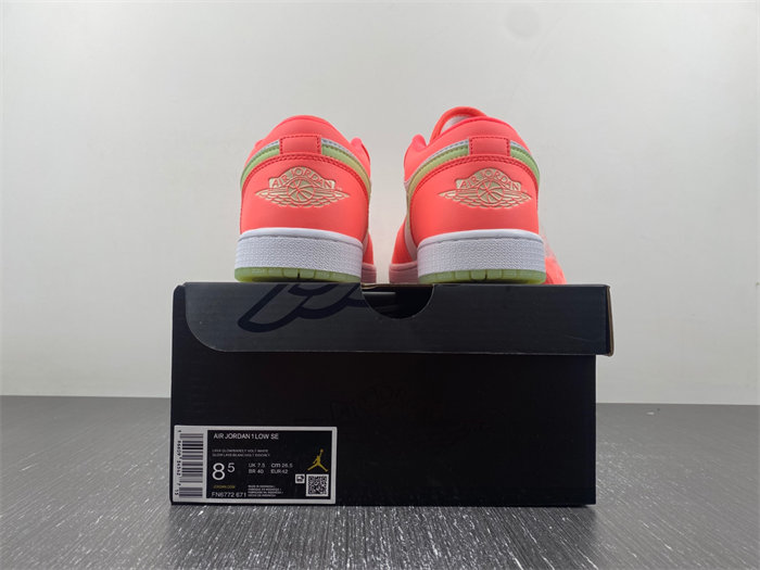 Air Jordan 1 Low SE “Lava Glow”  FN6772-671