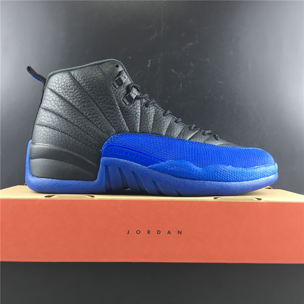 AIR JORDAN 12 BLACK GAME ROYAL 130690-014