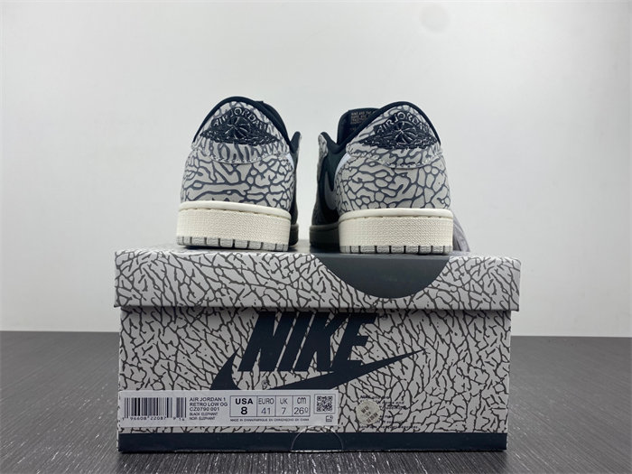 Air Jordan 1 Low “Elephant Print” CZ0790-001