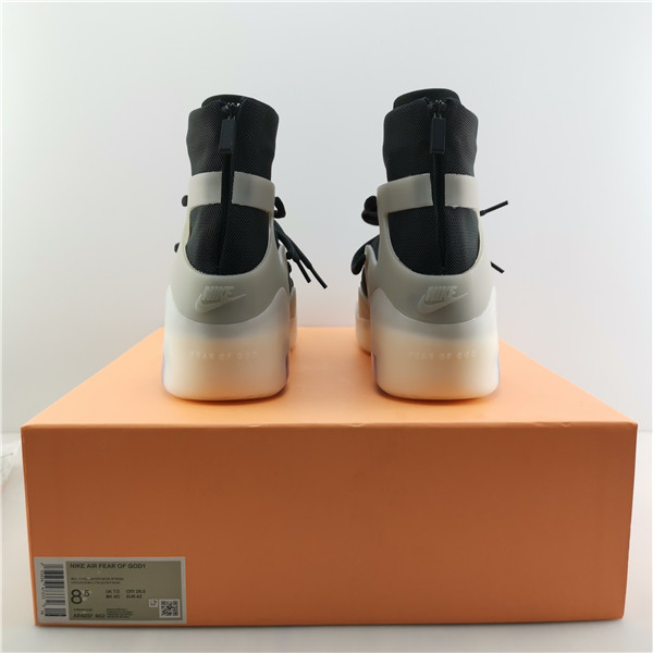 NIKE AIR FEAR OF GOD 1 BLACK GREY AR4237 902