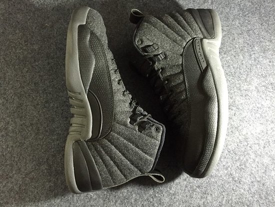 Air Jordan 12 Retro WOOL Metallic Silver