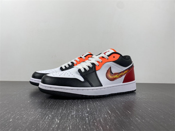 Air Jordan 1 Low GS “Flaming Swoosh” FJ7222-101