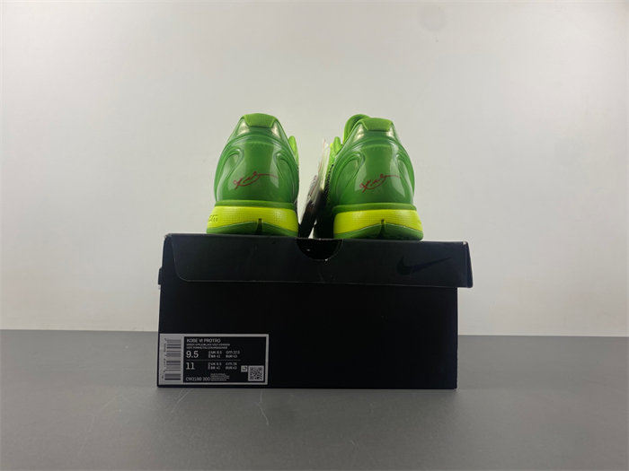 Nike Kobe 6 Protro “Grinch”   CW2190-300