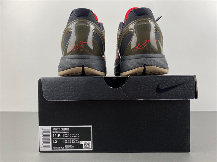 Nike Kobe 6 Protro “Italian Camo”  FQ3546-001