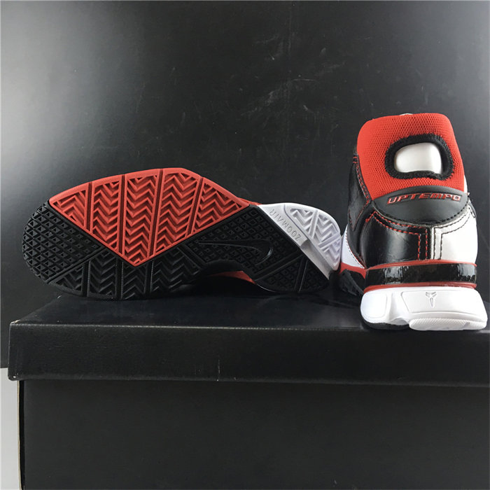 Nike Kobe 1 Protro White Black Red AQ2728-102