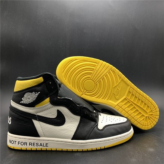 GOAT Air Jordan 1 NRG ''No L''s '' Yellow