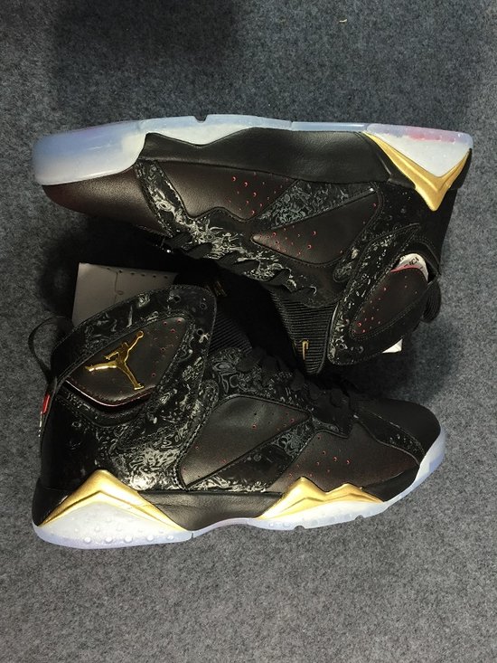 Air Jordan 7 Retro DB Black Gold