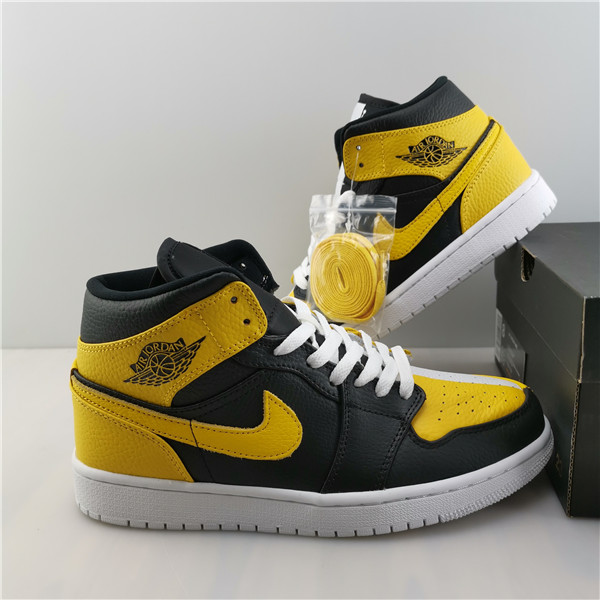 Air Jordan 1 Black/Yellow Cj9219-700