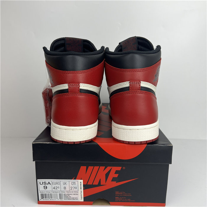 Jordan 1 Retro High Bred Toe 555088-610