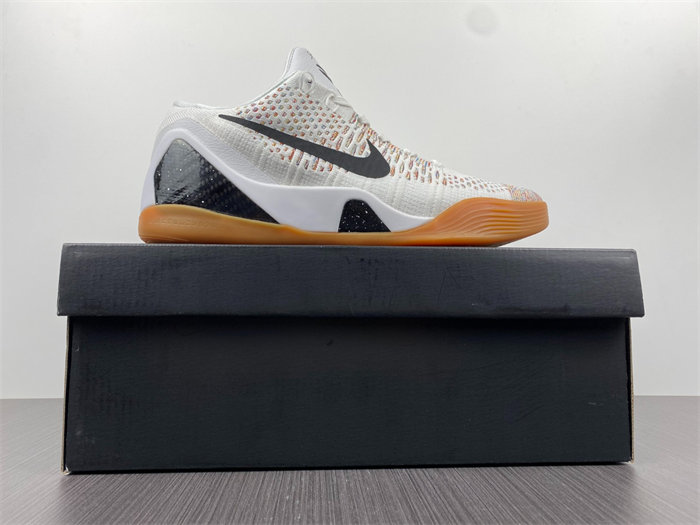 Nike Kobe 9 Elite Premium Low HTM Milan White Multi-Color 698595-109