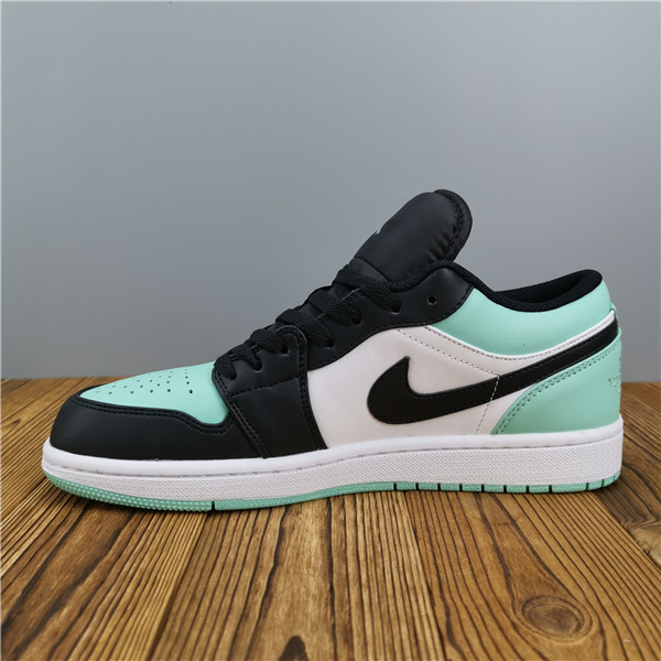 Air Jordan 1 Low Emerald Toe 553558-117