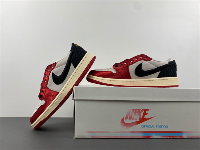 Trophy Room x Air Jordan 1 Low OG “Home”   FN0432-100