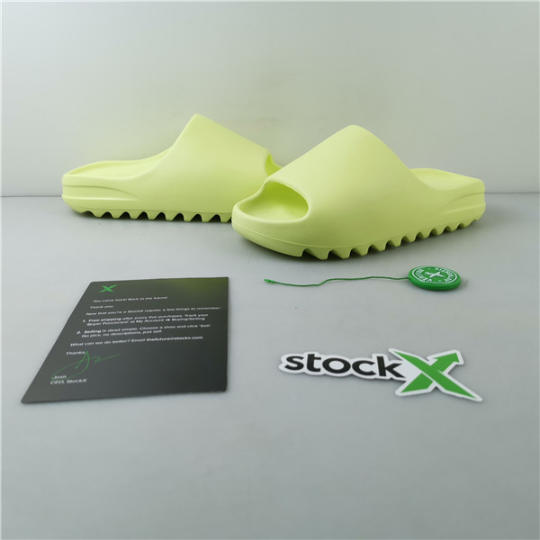 Ad*s yeezy slide glow green gx6138