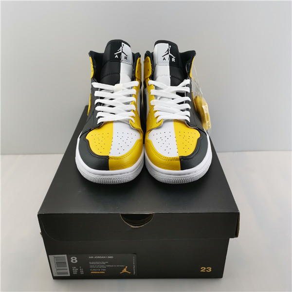 Air Jordan 1 Black/Yellow Cj9219-700