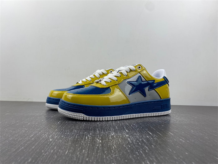 A Bathing Ape Bape Sta Nostalgic Blue Yellow 1I80191006