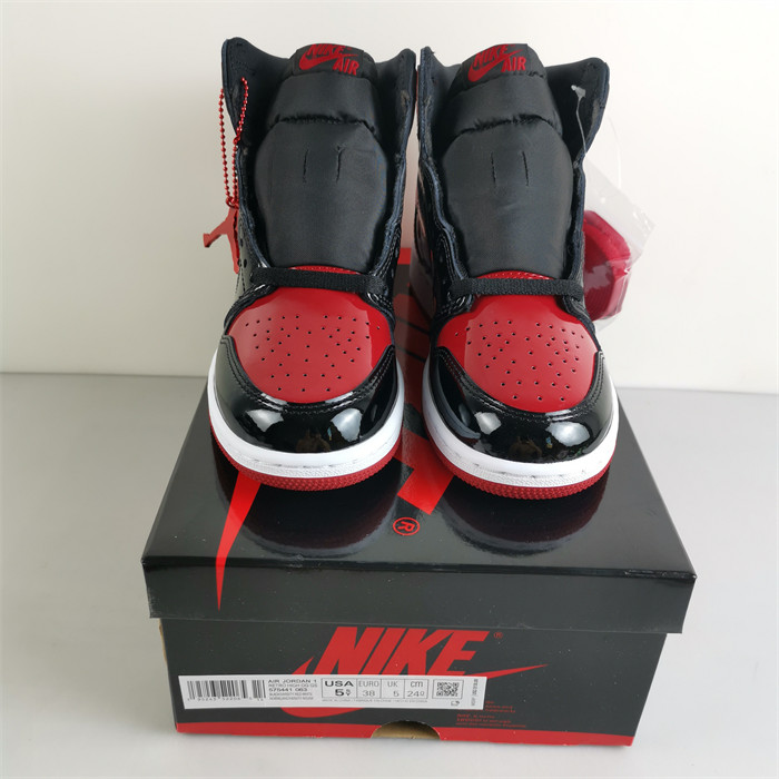 Jordan 1 High Patent Bred 575441-063