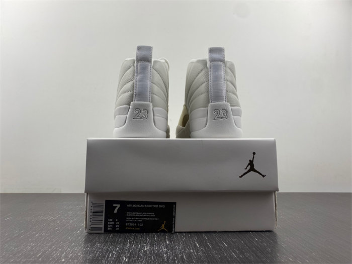 Jordan 12 Retro OVO White 873864-102