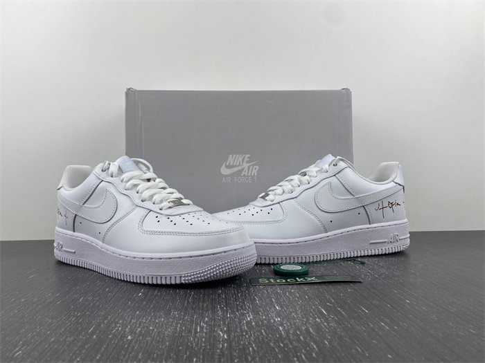 Travis Scott x Nike Air Force 1 ''07 ''Triple White''  CW2288-111.