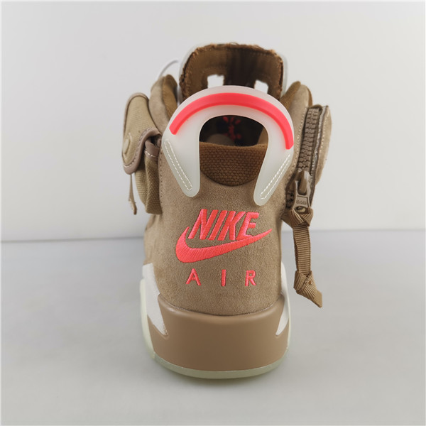 JORDAN 6 RETRO TRAVIS SCOTT BRITISH KHAKI - DH0690-200