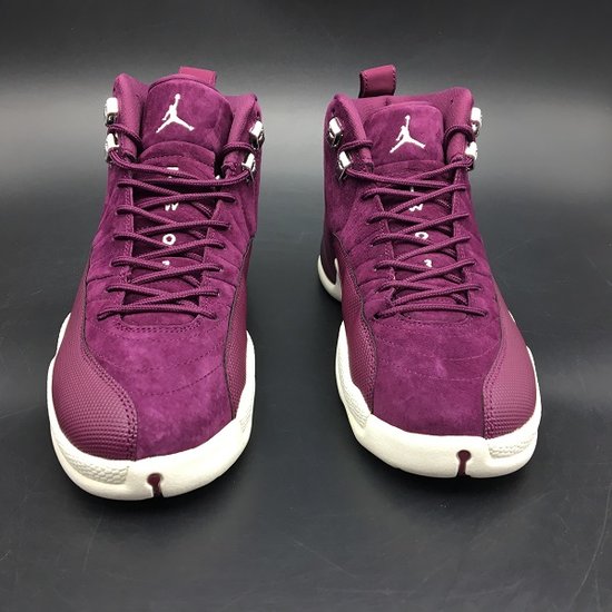 PSNY X Air Jordan 12 “Bordeaux” BordeauxMetallic Silver-Sail