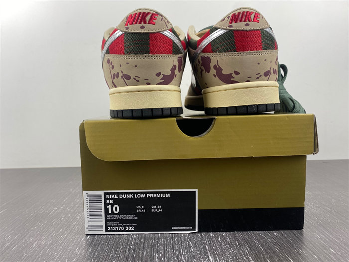 Nike SB Dunk Low “Freddy Krueger” 313170-202