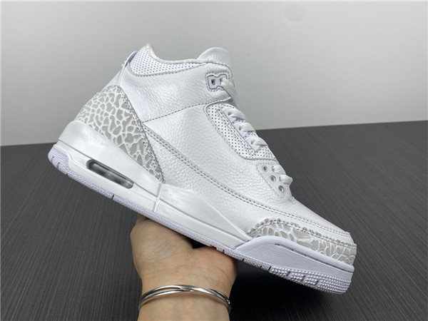 Jordan 3 Retro Pure White 2018 (PS) 429487-111