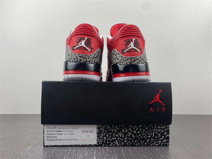 Air Jordan 3 “Grateful” By Khaled  AJ3-770438