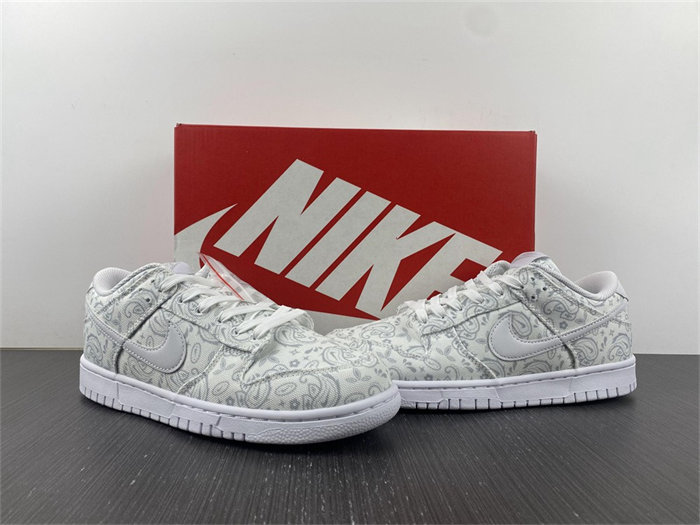 Nike Dunk Low White Paisley DJ9955-100