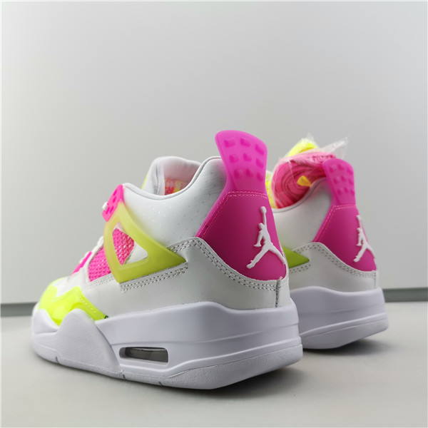 AIR JORDAN 4 GIRLS LEMON VENOM PINK BLAST CV7808-100