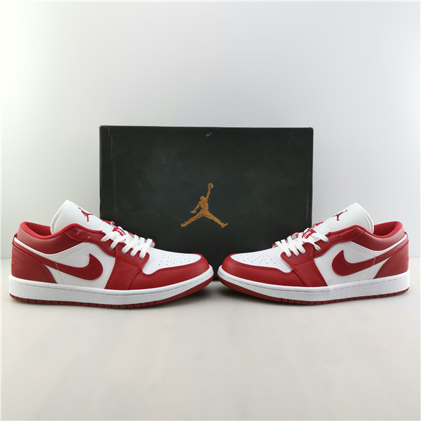 Air Jordan 1 Low Gym Red White - 553558-611