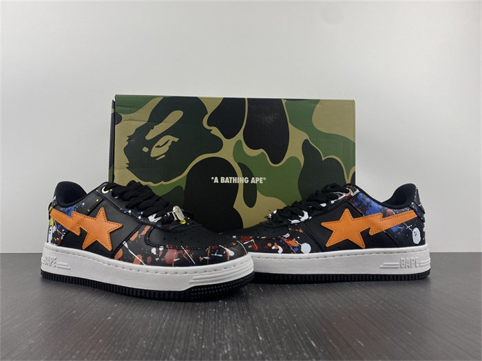 A Bathing Ape Bape Sta Paint Black