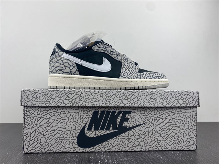 Air Jordan 1 Low “Elephant Print” CZ0790-001