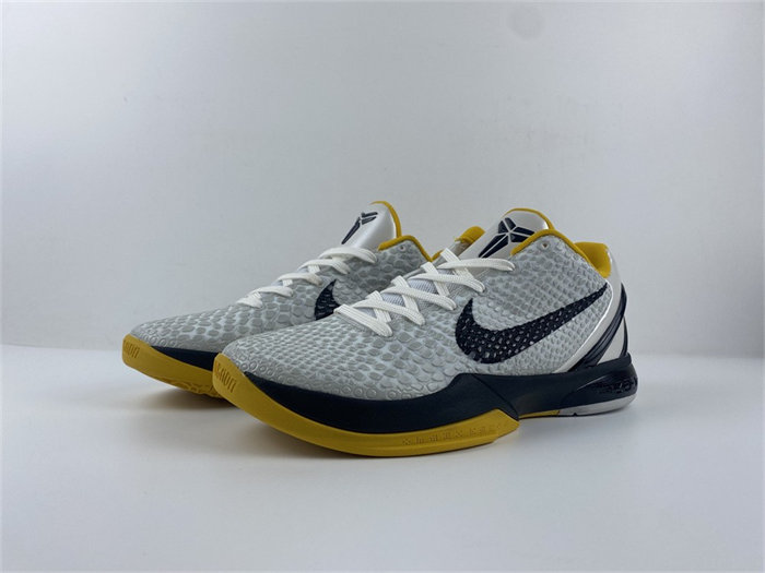 Nike Zoom Kobe 6 White Del Sol 436311-101