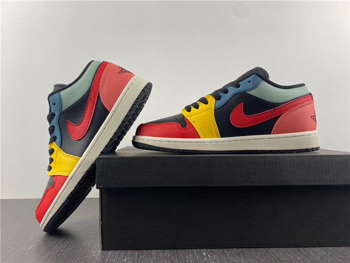 Air Jordan 1 Low SE Black Multi-Color DN3739-060